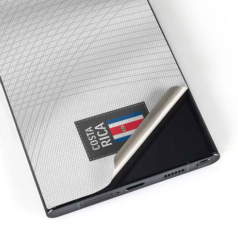 Costa Rica Soccer Flag Galaxy S25 Ultra Skin